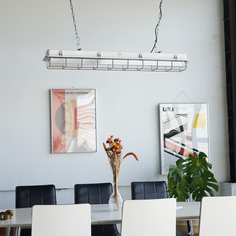 工業風日光燈-白色-4呎/2呎